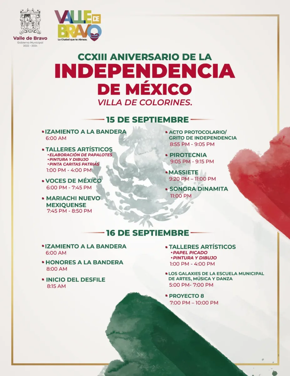 1694695317 853 Celebremos el 213 Aniversario de la Independencia de Mexico ¡Las