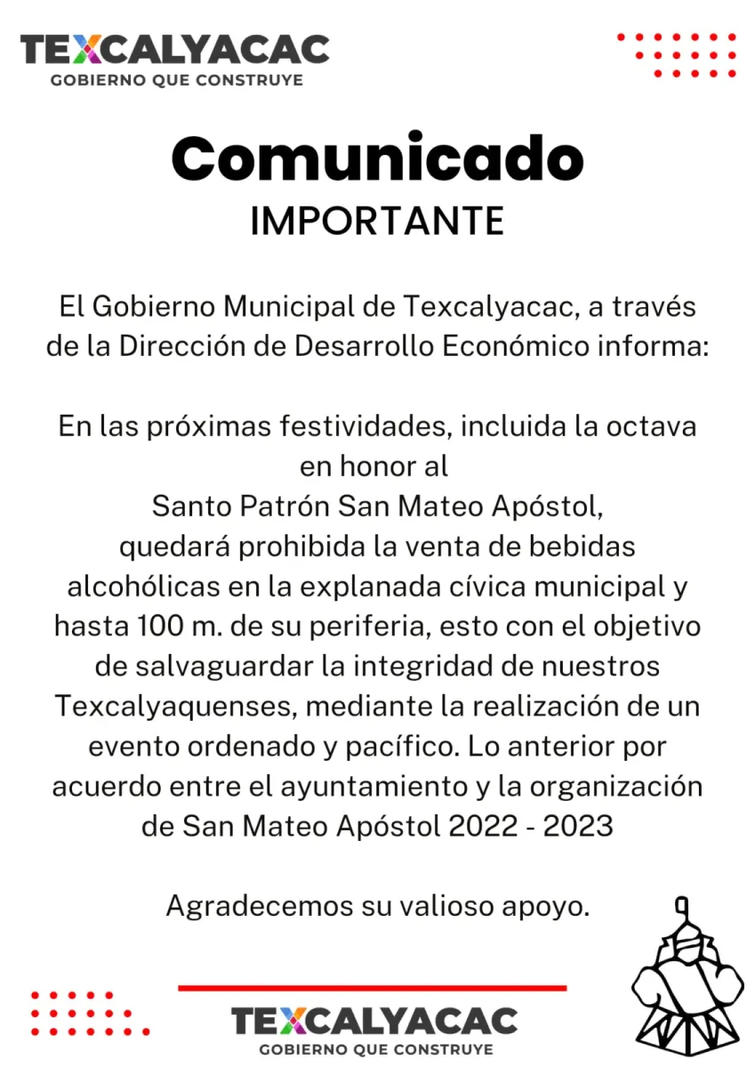 1694710362 COMUNICADO IMPORTANTE El Gobierno Municipal de Texcalyacac informa scaled