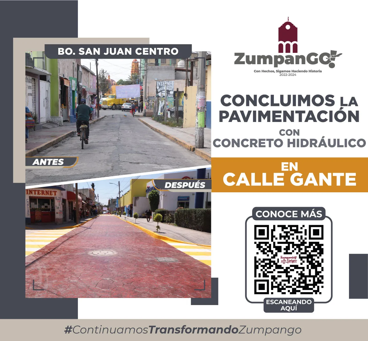 1694716522 CONCLUIMOS LA PAVIMENTACION CON CONCRETO HIDRAULICO EN LA CALLE GANTE jpg