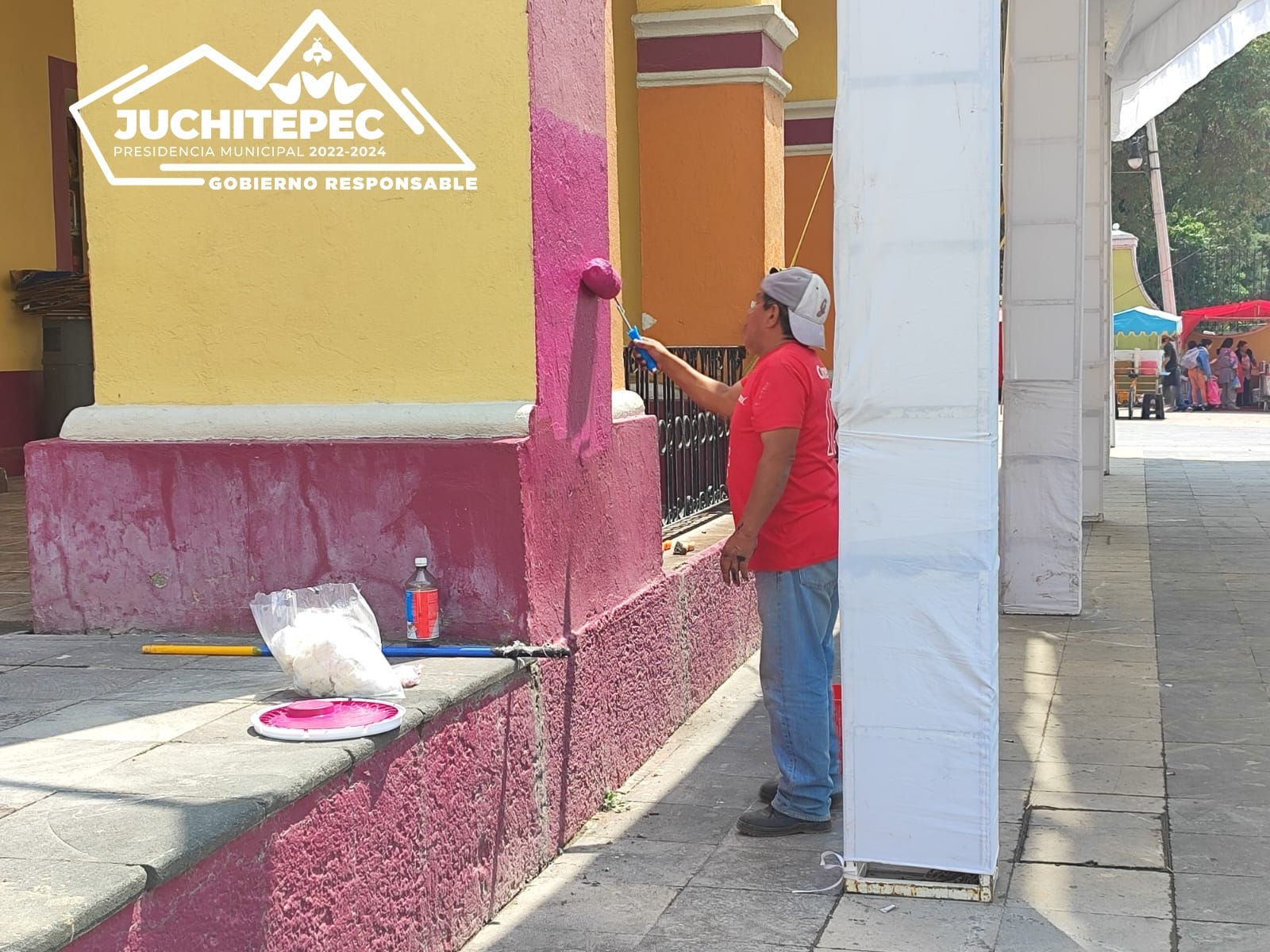 1694718897 857 Pintura El Gobierno Municipal ha comenzado a embellecer nuestro