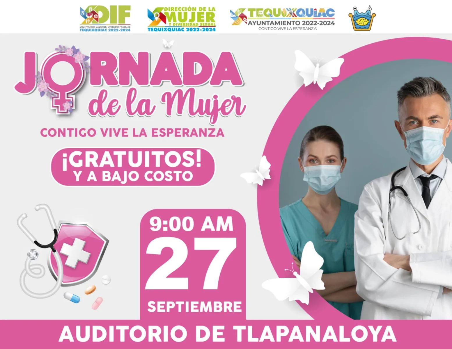 1694788343 Aprovecha los servicios de la Jornada de Salud del SMDIF