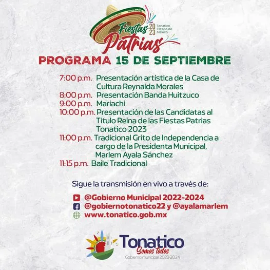 1694803619 PasaLaVoz Tonatiquense no te pierdas las actividades de hoy jpg