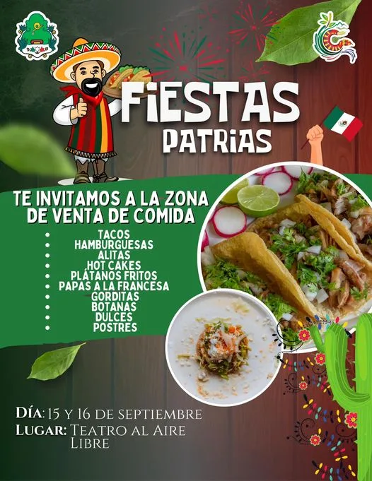 1694809309 FiestasPatrias Disfruta de la zona de comida que tenemos jpg