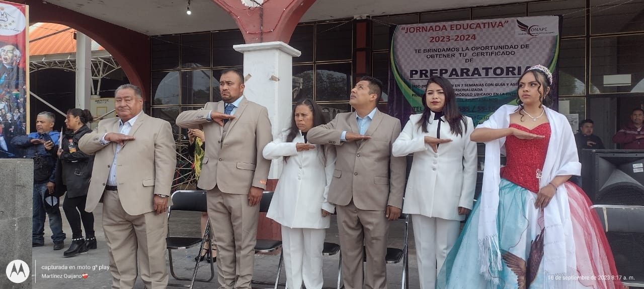 1694884995 317 LOS INTEGRANTES DEL AYUNTAMIENTO ENCABEZARON EL ACTO CIVICO EN CONMEMORACION