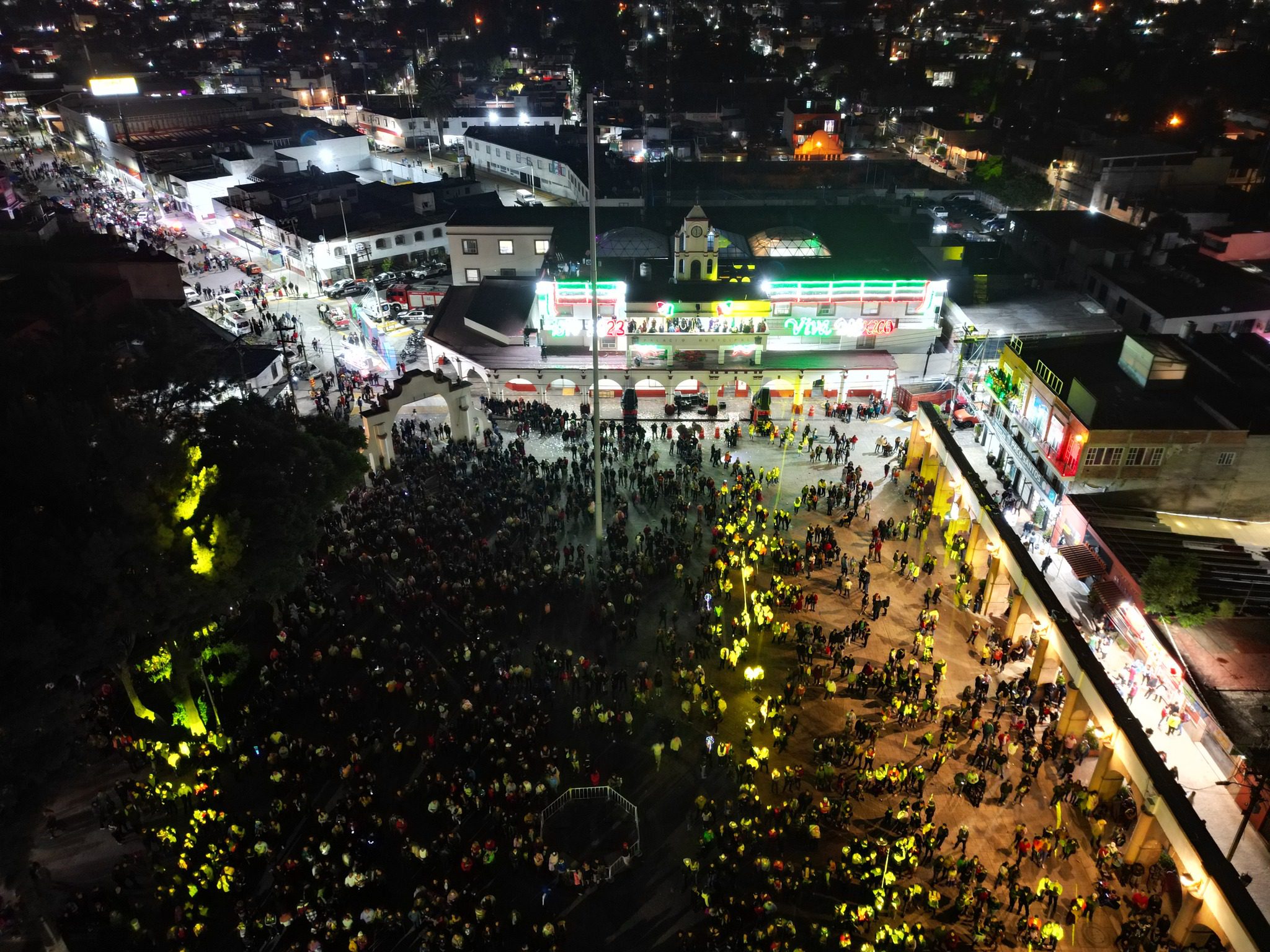 1694897179 932 Asi se vivio desde las alturas la celebracion del GritoDeIndependencia2023