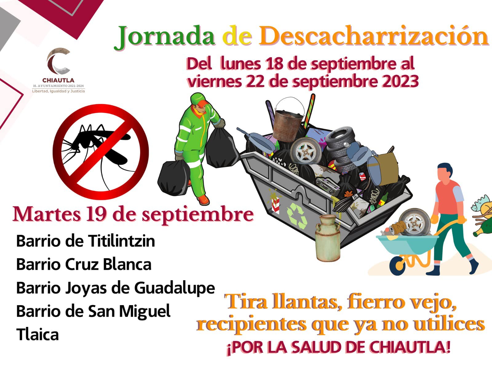 1694993109 674 Participa en la Jornada de Descacharrizacion organizada por el H