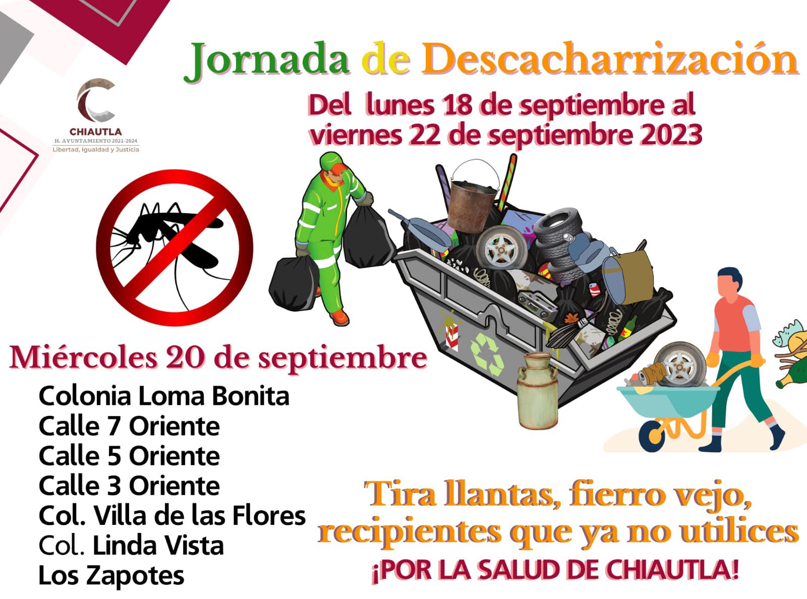 1694993117 72 Participa en la Jornada de Descacharrizacion organizada por el H