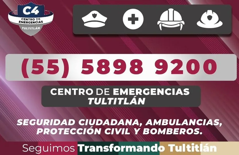 1695048273 C4 Tultitlan El 𝐂𝐞𝐧𝐭𝐫𝐨 𝐝𝐞 𝐄𝐦𝐞𝐫𝐠𝐞𝐧𝐜𝐢𝐚𝐬 𝐓𝐮𝐥𝐭𝐢𝐭𝐥𝐚́𝐧 tiene una linea jpg