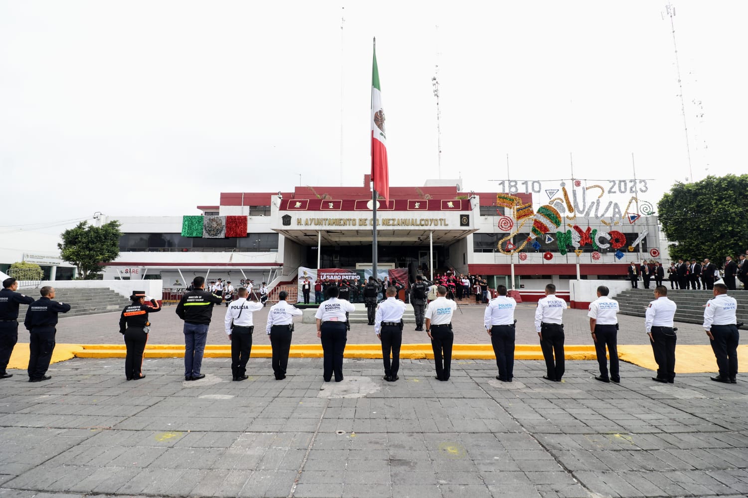 1695052225 671 Izamiento La Direccion General de Seguridad Ciudadana participo