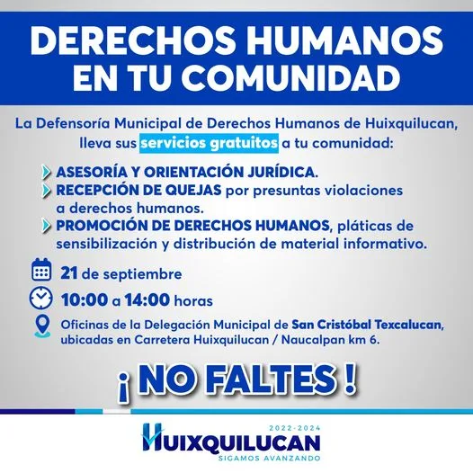 1695067960 La Defensoria Municipal de Derechos Humanos lleva sus servicios gratuitos jpg