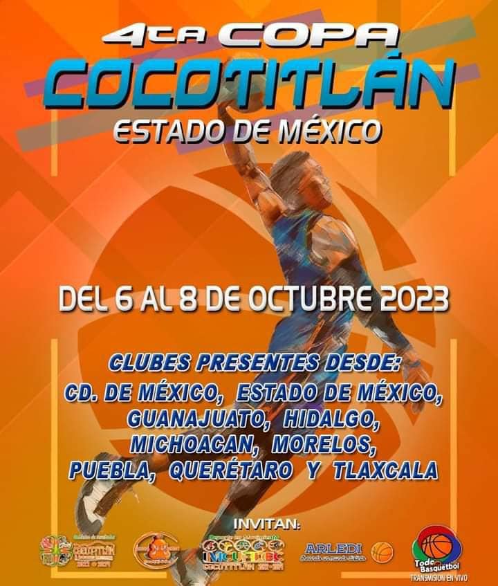 1695068533 4ta Copa Cocotitlan No te pierdas el evento de basquetbol