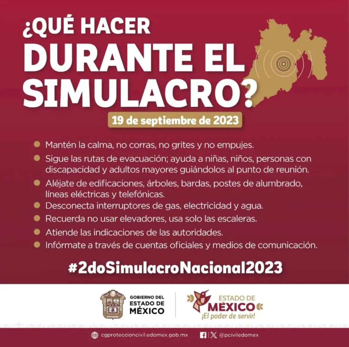 1695131735 639 ¡Segundo Simulacro Nacional de Emergencia Recuerda