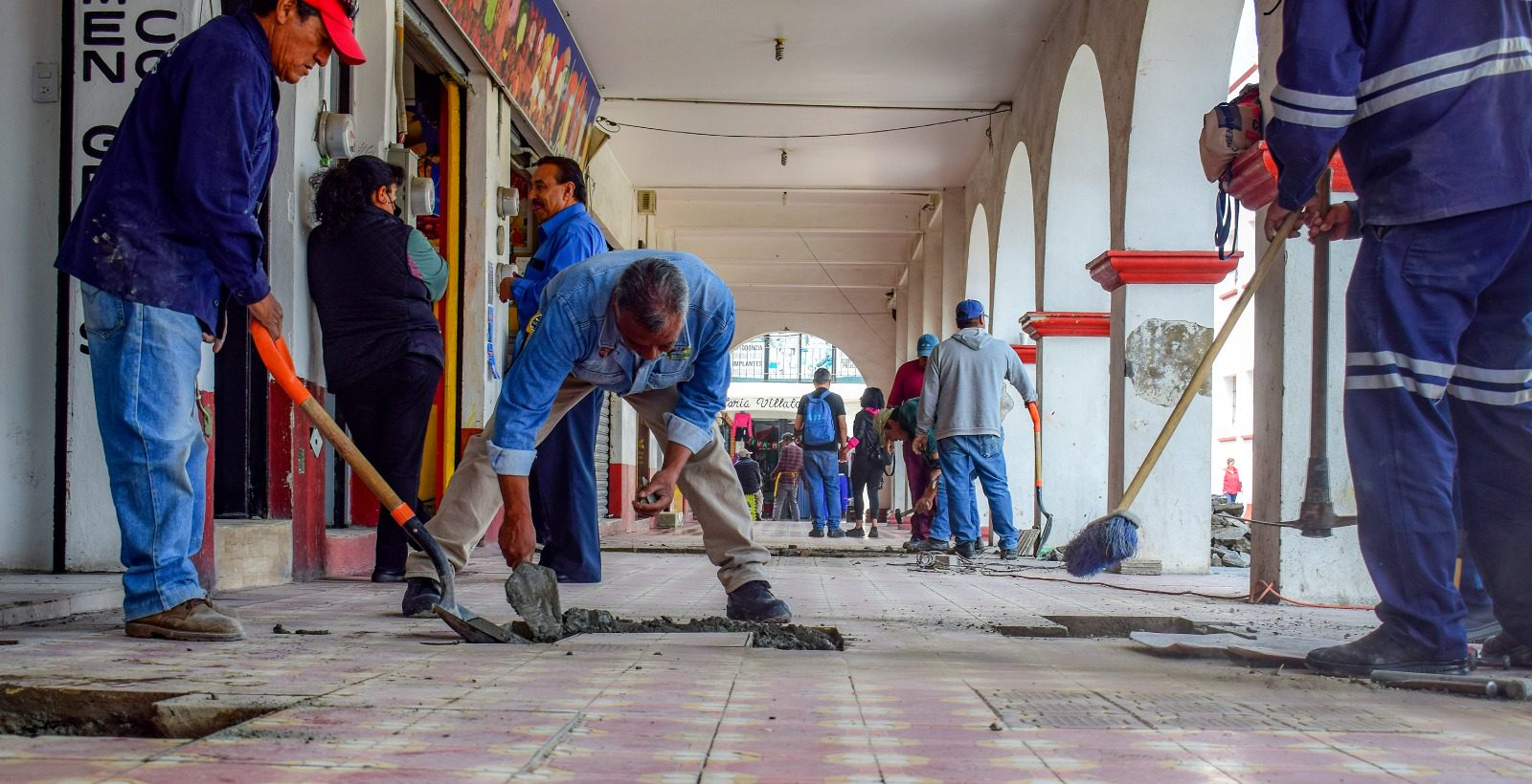 1695148126 373 Estamos trabajando en la rehabilitacion de los Portales ubicados en