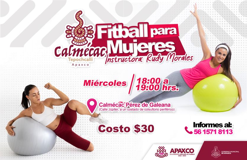 1695213202 75 ACTIVATE CON FITBALL PARA MUJERES EN PEREZ DE GALEANA