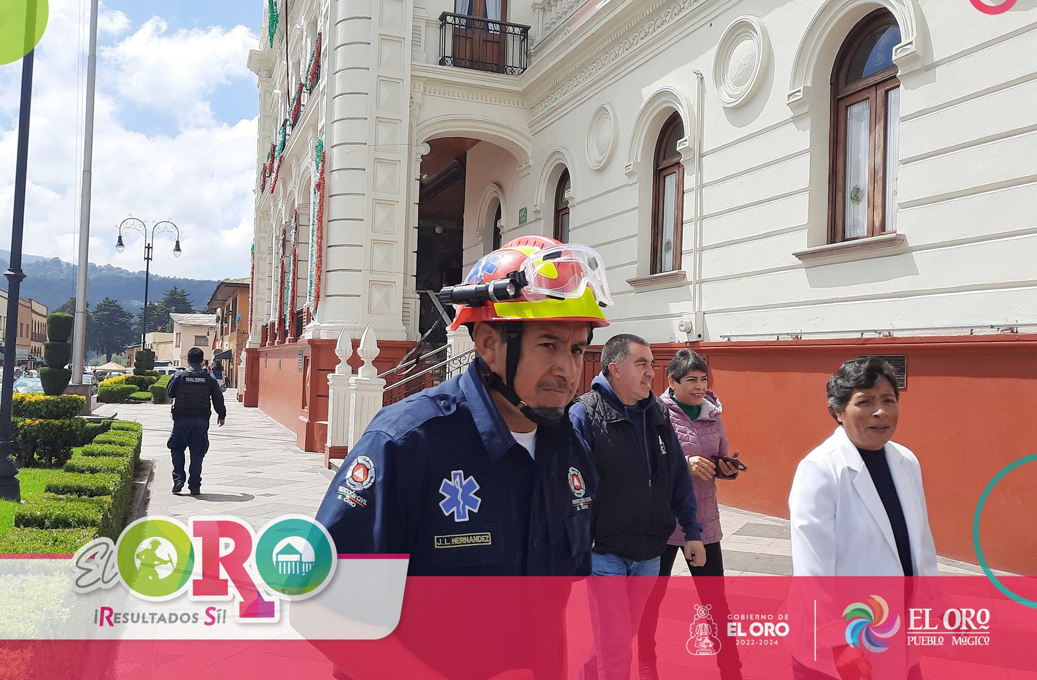 1695216136 16 Ayuntamiento de El Oro se suma al simulacro nacional