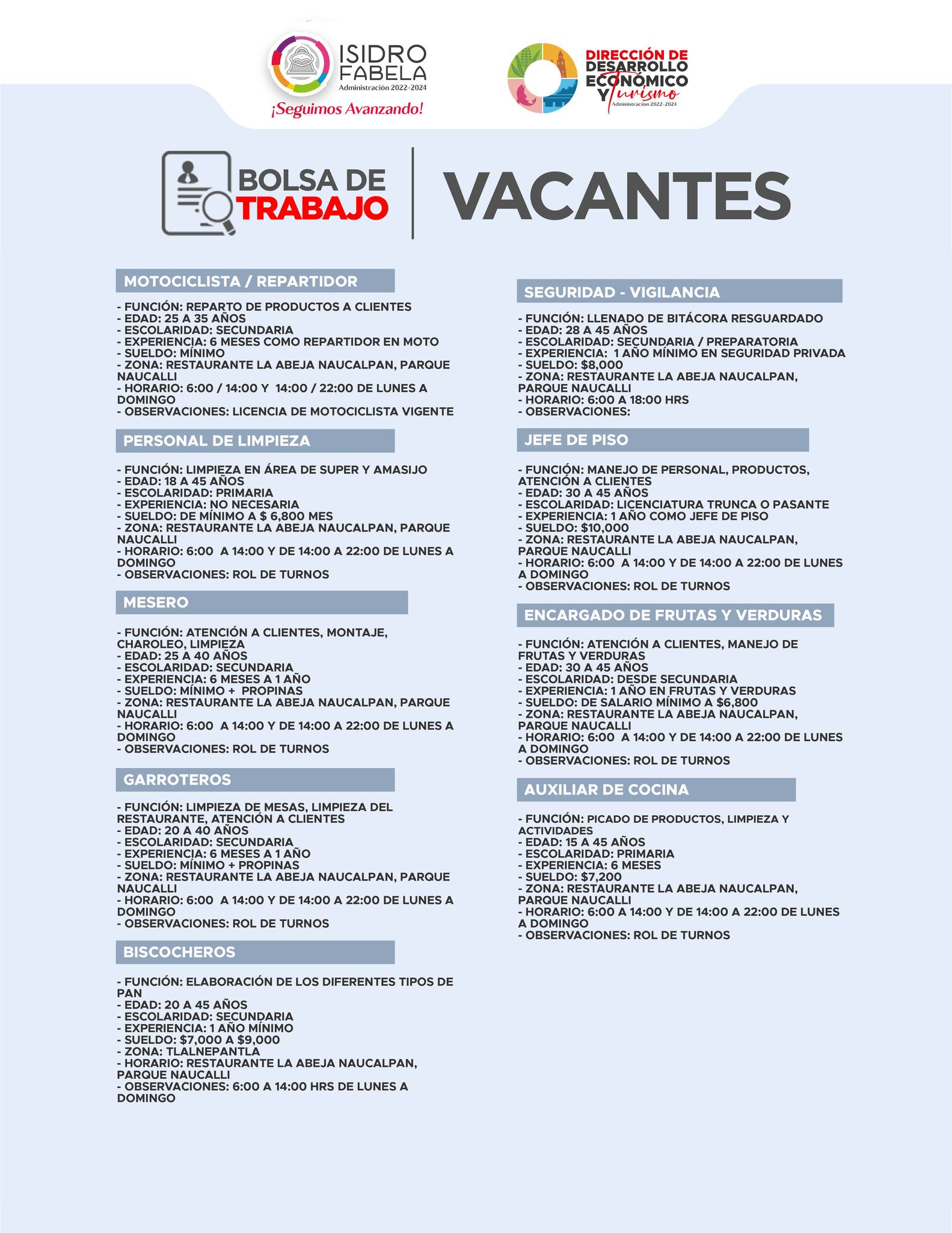 1695248324 275 𝗩𝗔𝗖𝗔𝗡𝗧𝗘𝗦 𝗗𝗘 𝗘𝗠𝗣𝗟𝗘𝗢 Si estas en busqueda de empleo