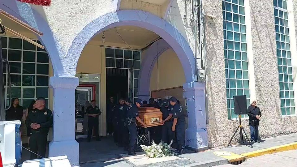 1695249546 65 Ceremonia de honor funebre Armando Daniel Rodriguez Gallegos Policia de