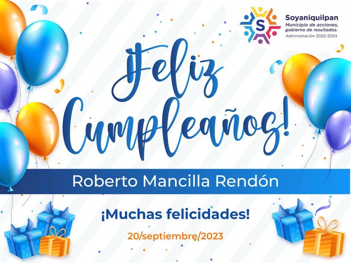 1695251379 60 Felicitamos a nuestro companero Roberto Mancilla con motivo de su