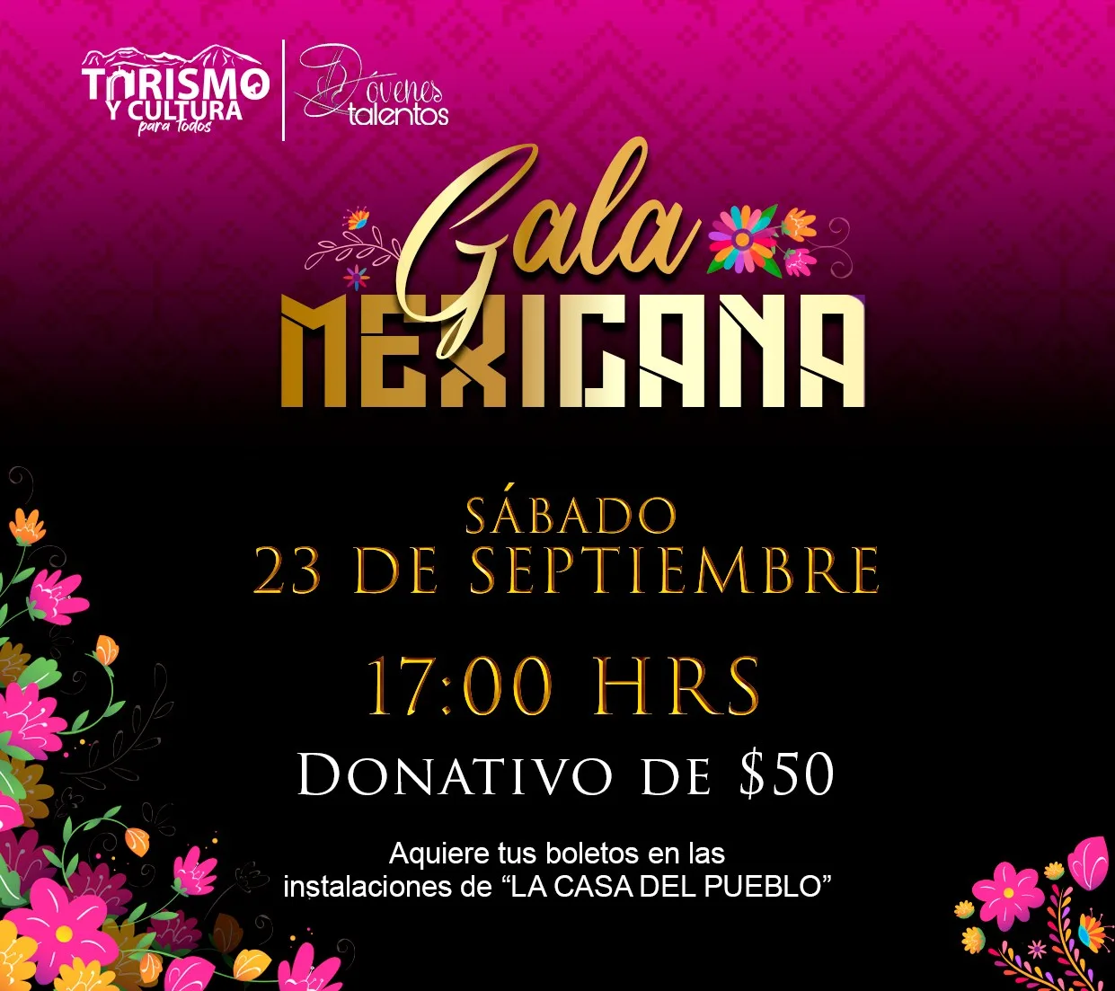 1695397756 GalaMexicana Este sabado 23 de septiembre no te puedes jpg