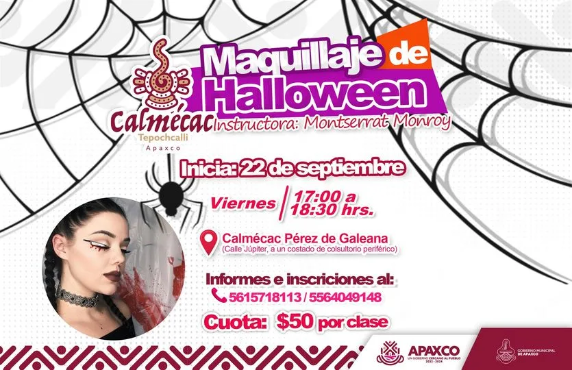 1695401457 APRENDE A MAQUILLAR PARA HALLOWEEN Y DIA DE MUERTOS jpg