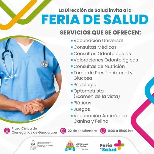 1695412376 Vecinas y vecinos recuerden que la Feria de Salud de jpg