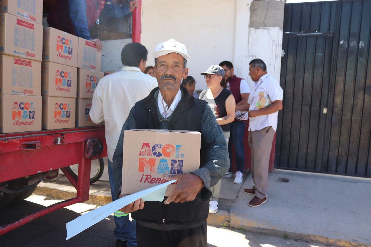 1695412439 884 Familias del pueblo de San Francisco Zacango recibieron el programa