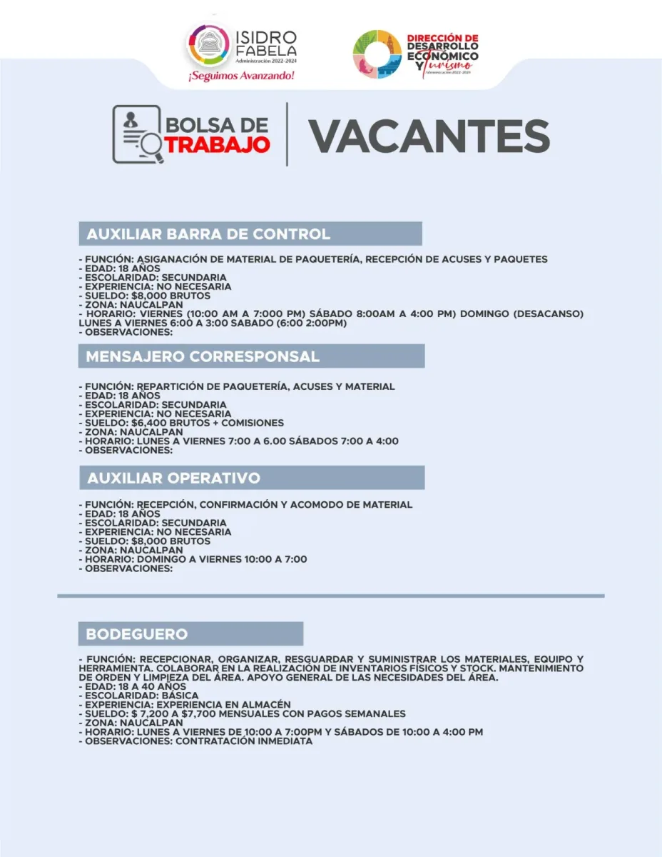 1695414788 𝗩𝗔𝗖𝗔𝗡𝗧𝗘𝗦 𝗗𝗘 𝗘𝗠𝗣𝗟𝗘𝗢 Si estas en busqueda de empleo scaled