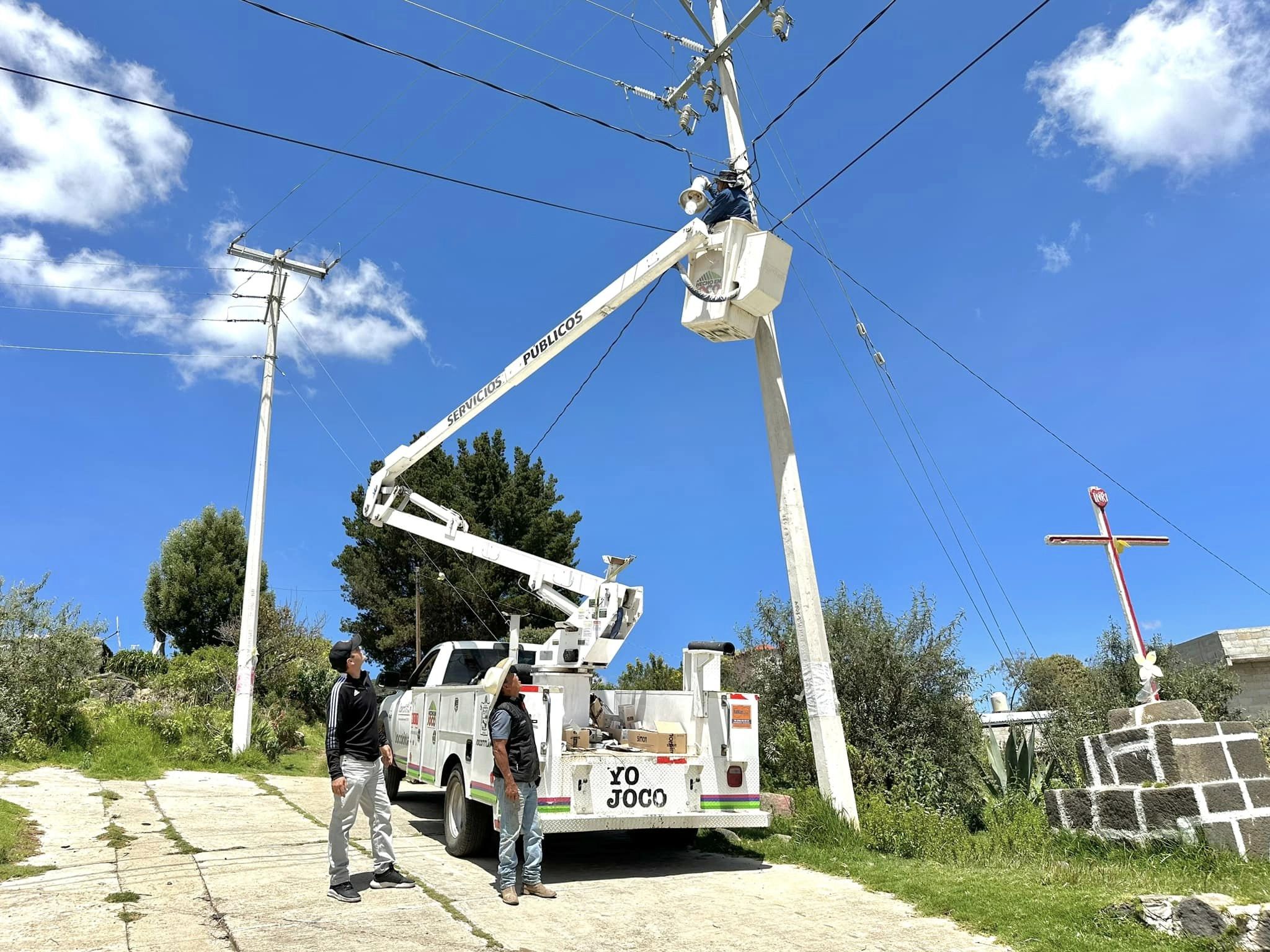 1695421676 188 Continuamos con el programa alumbrando Jocotitlan este segundo ano con