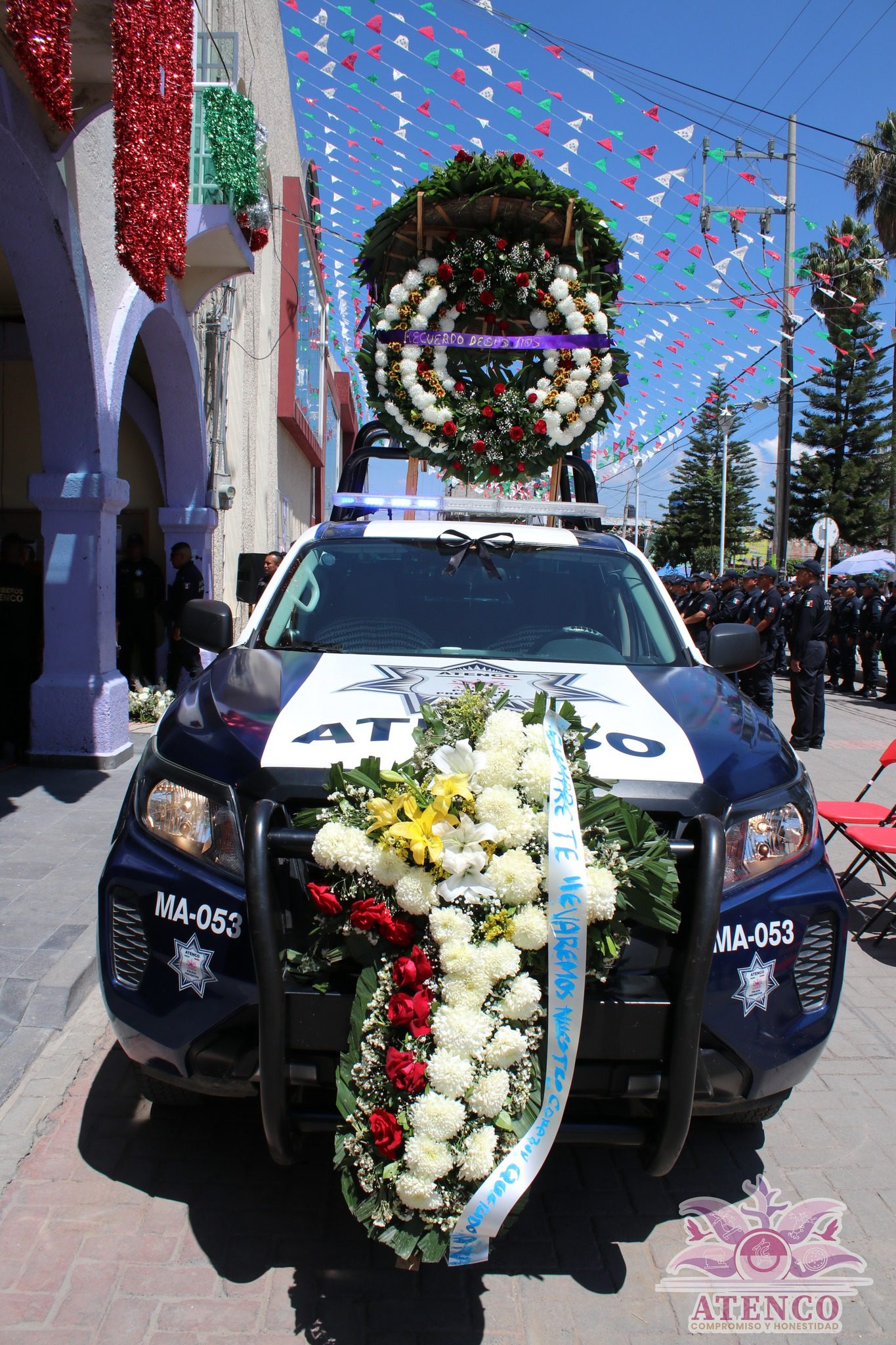 1695423186 946 Ceremonia de honor funebre a Armando Daniel Rodriguez Gallegos Policia