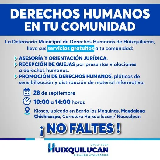 1695479500 La Defensoria Municipal de Derechos Humanos lleva sus servicios gratuitos jpg