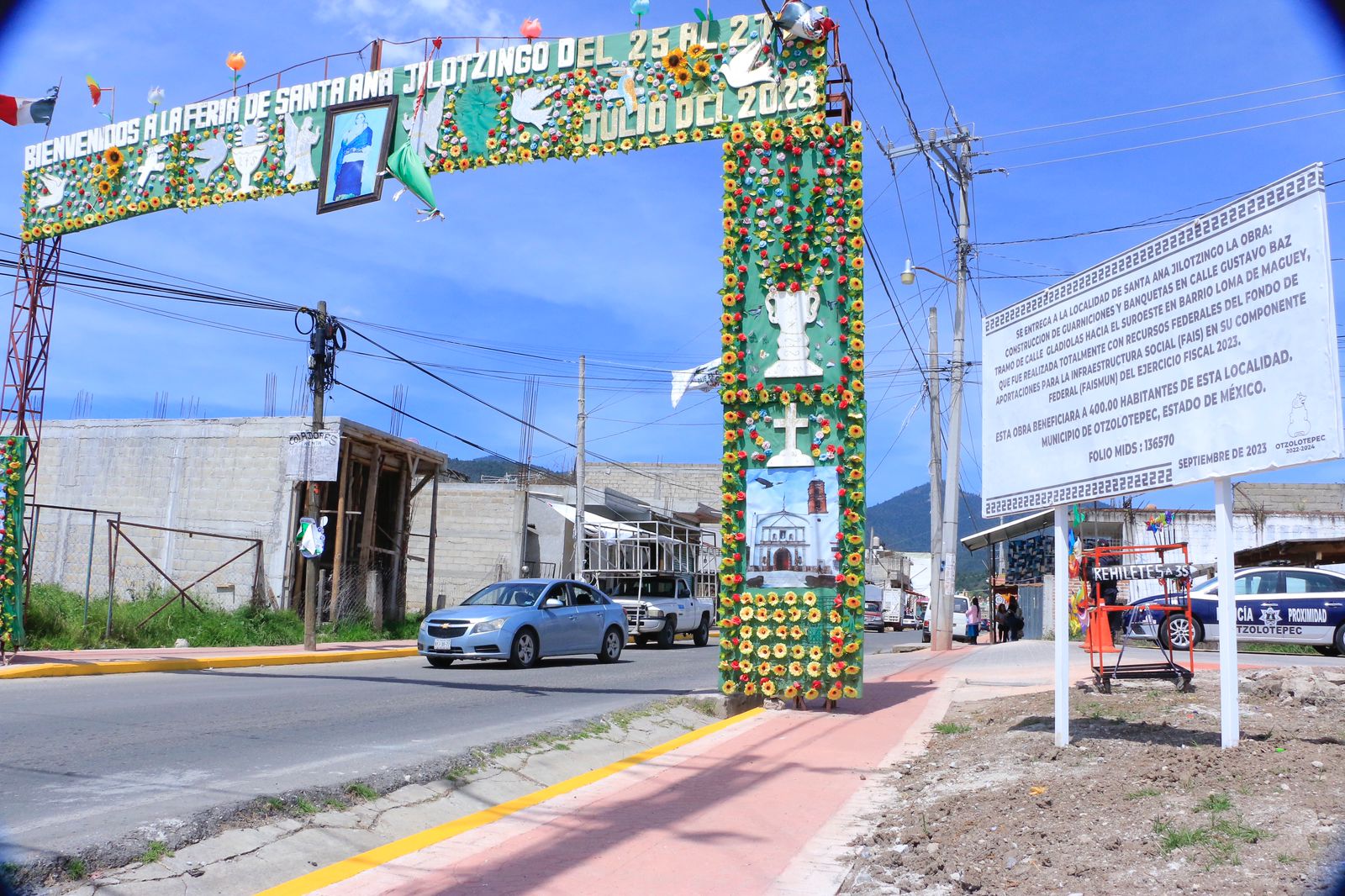 1695482810 680 Entregamos nuevas banquetas y guarniciones luce mejor la entrada a