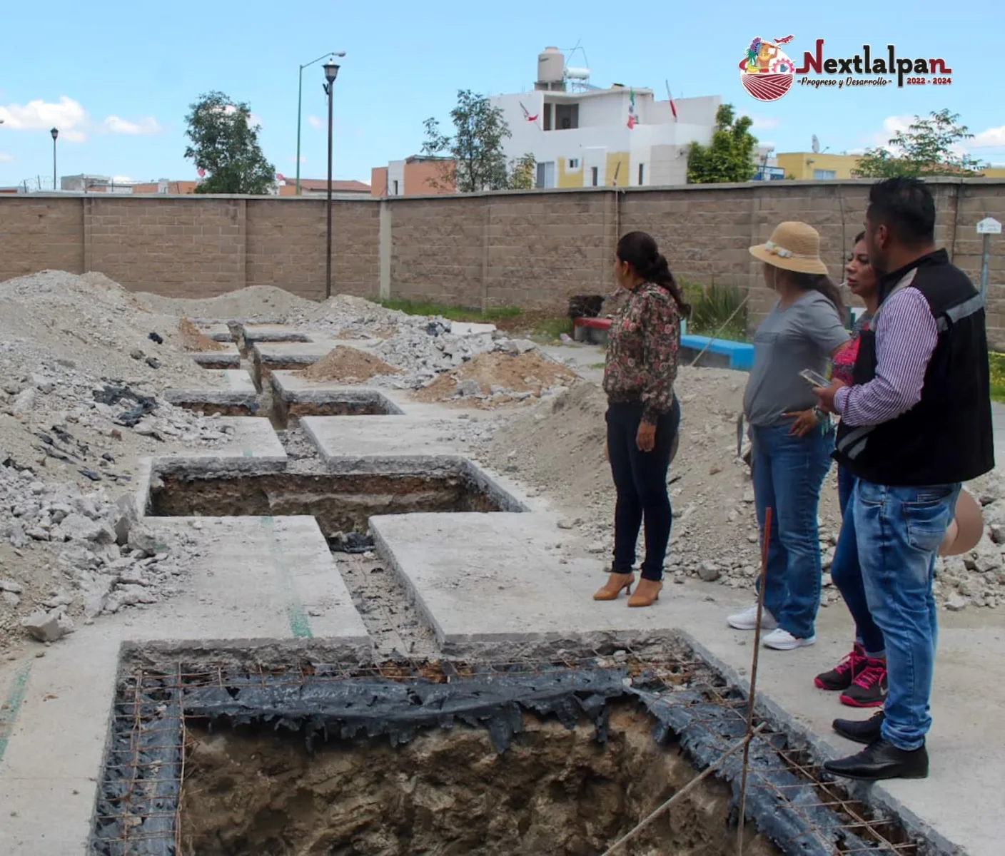 1695490238 71 La construccion y mejora de espacios publicos en Nextlalpan continua