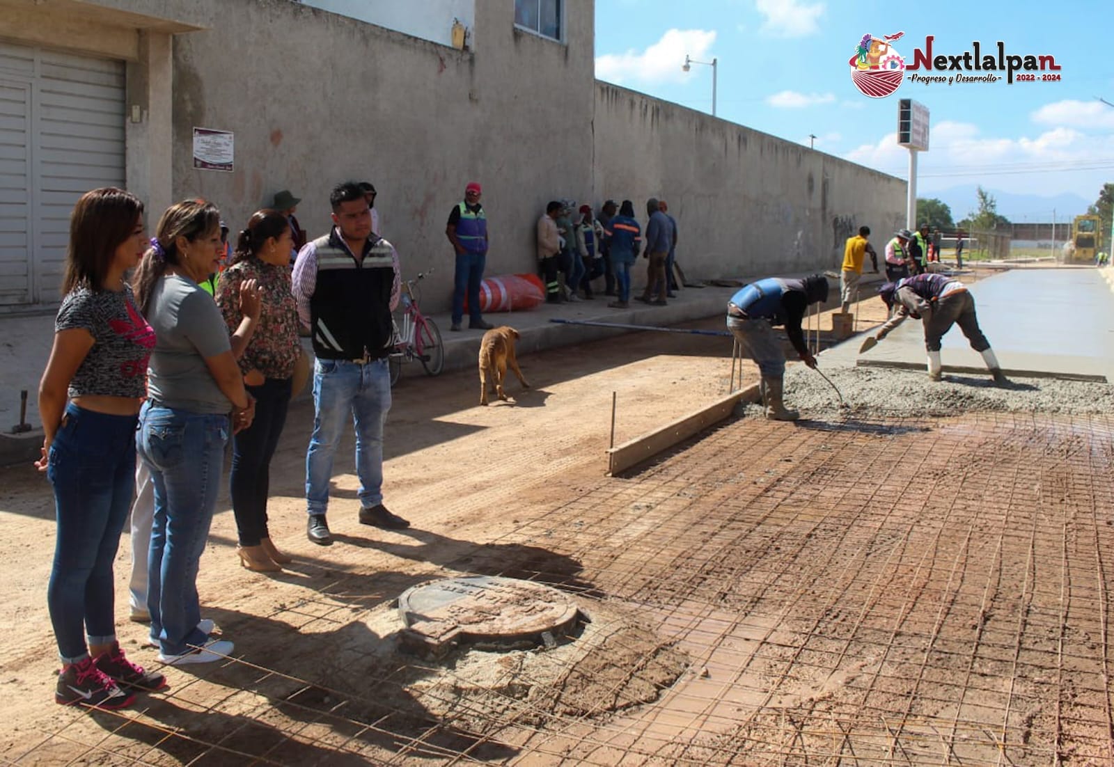 1695490247 748 La construccion y mejora de espacios publicos en Nextlalpan continua