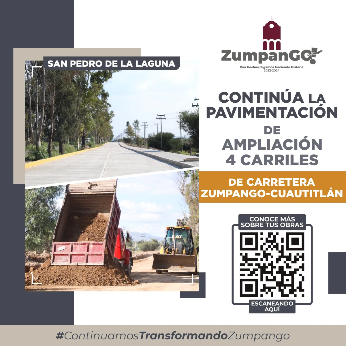 1695502838 Continuamos Transformando Zumpango Ampliacion a 4 Carriles en Carretera Zumpang jpg