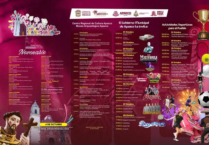 1695592154 MAS DE 60 EVENTOS TE ESPERAN EN LA FERIA FRANCISCANA jpg