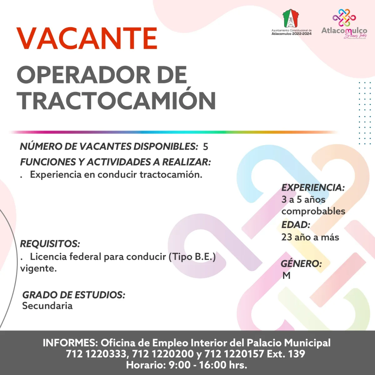 1695663748 581 ¡Te compartimos las vacantes de empleo correspondientes a esta semana