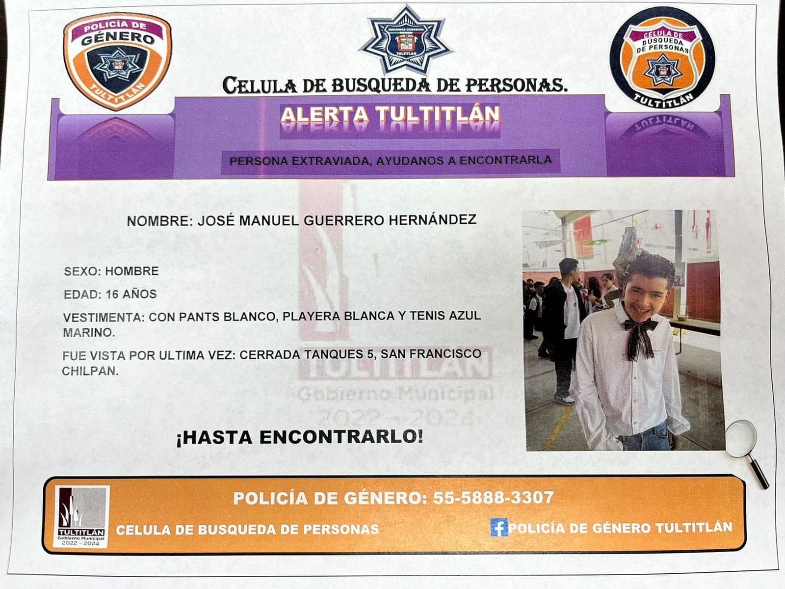 1695737683 147 ServicioALaComunidad PersonaExtraviada CelulaDeBusqueda Tultitlan od