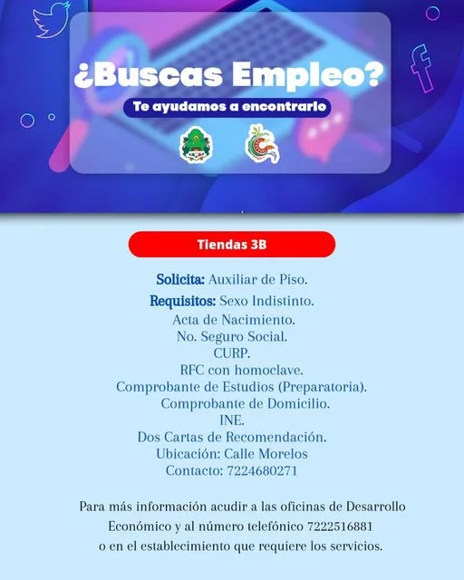 1695743002 Toma nota Te ayudamos a buscar empleo la siguiente vacante jpg