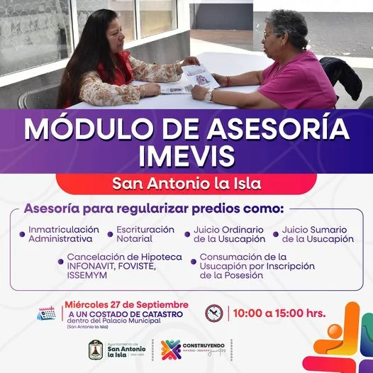 1695748623 El Modulo de Asesoria del Instituto Mexiquense de la Vivienda jpg