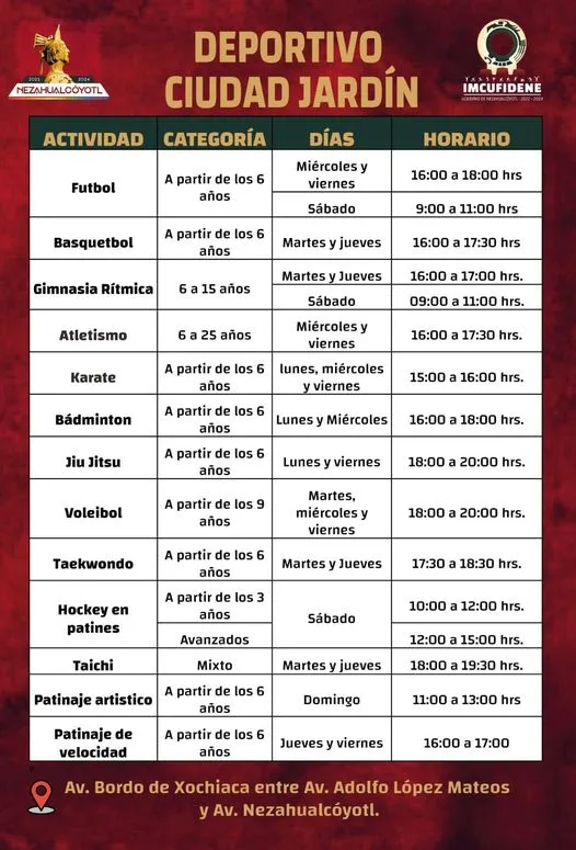 1695756142 Deporte Inscribete en las actividades que el IMCUFIDENE tiene jpg