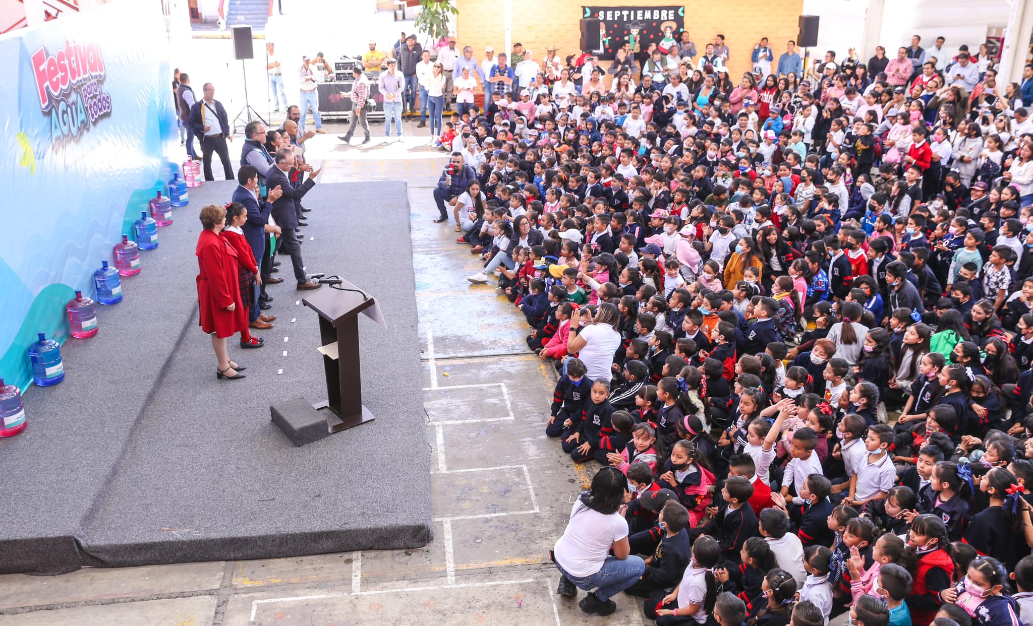 1695762405 229 Acudimos al festival Agua para Todos en la escuela primaria