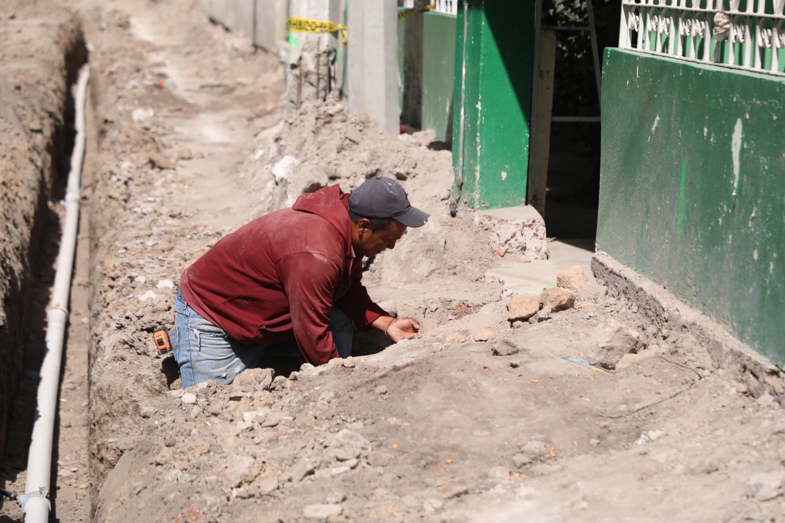 1695766102 310 Continuamos con la pavimentacion de Hermenegildo Galeana no solo buscando