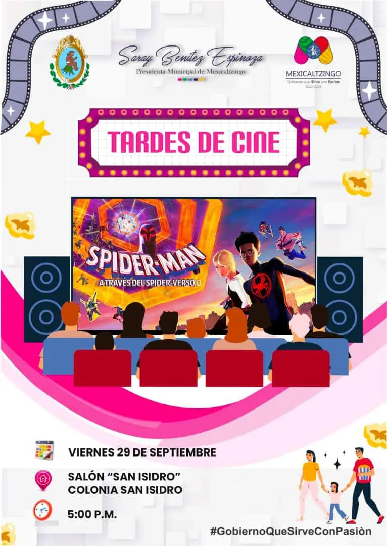 1695835529 Este viernes la tarde de Cine sera en la Colonia jpg