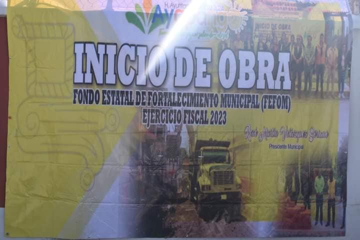 1695841001 712 InicioDeObra El Gobierno Municipal de Ayapango administracion 2022 2024 Atendi