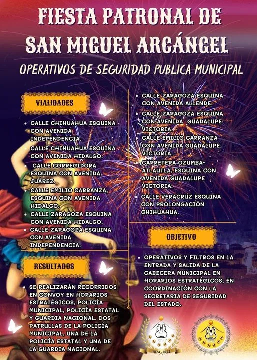 1695934702 LISTO EL OPERATIVO DE SEGURIDAD PUBLICA PARA LA FIESTA PATRONAL jpg