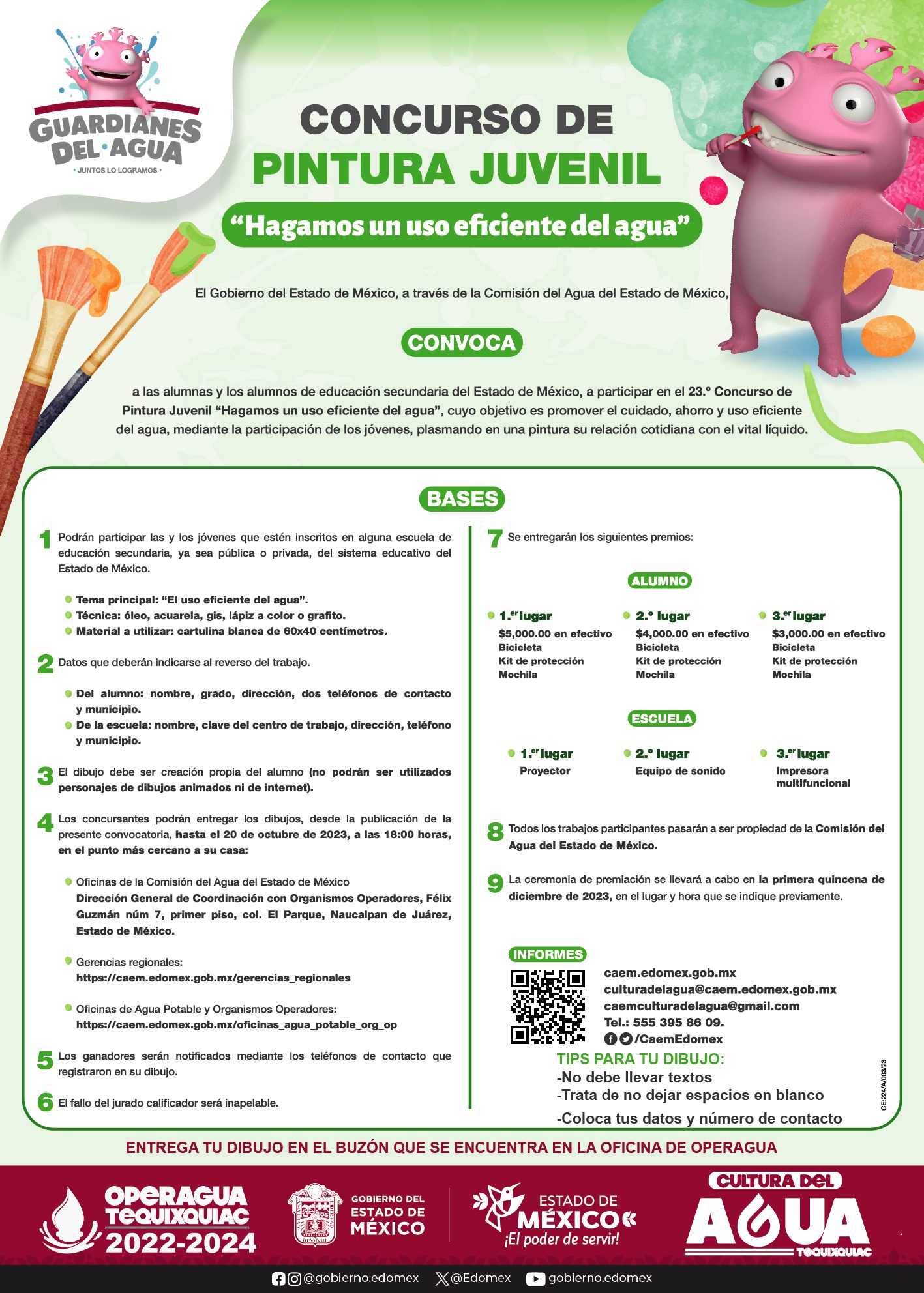 1695996380 38 OPERAGUA te invita a participar en el Concurso de Pintura