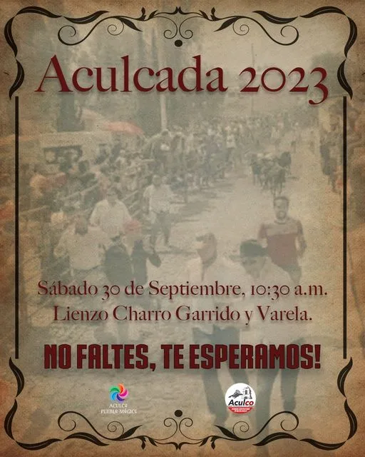 1696075471 Los esperamos manana 30 de septiembre en la Aculcada 2023 jpg