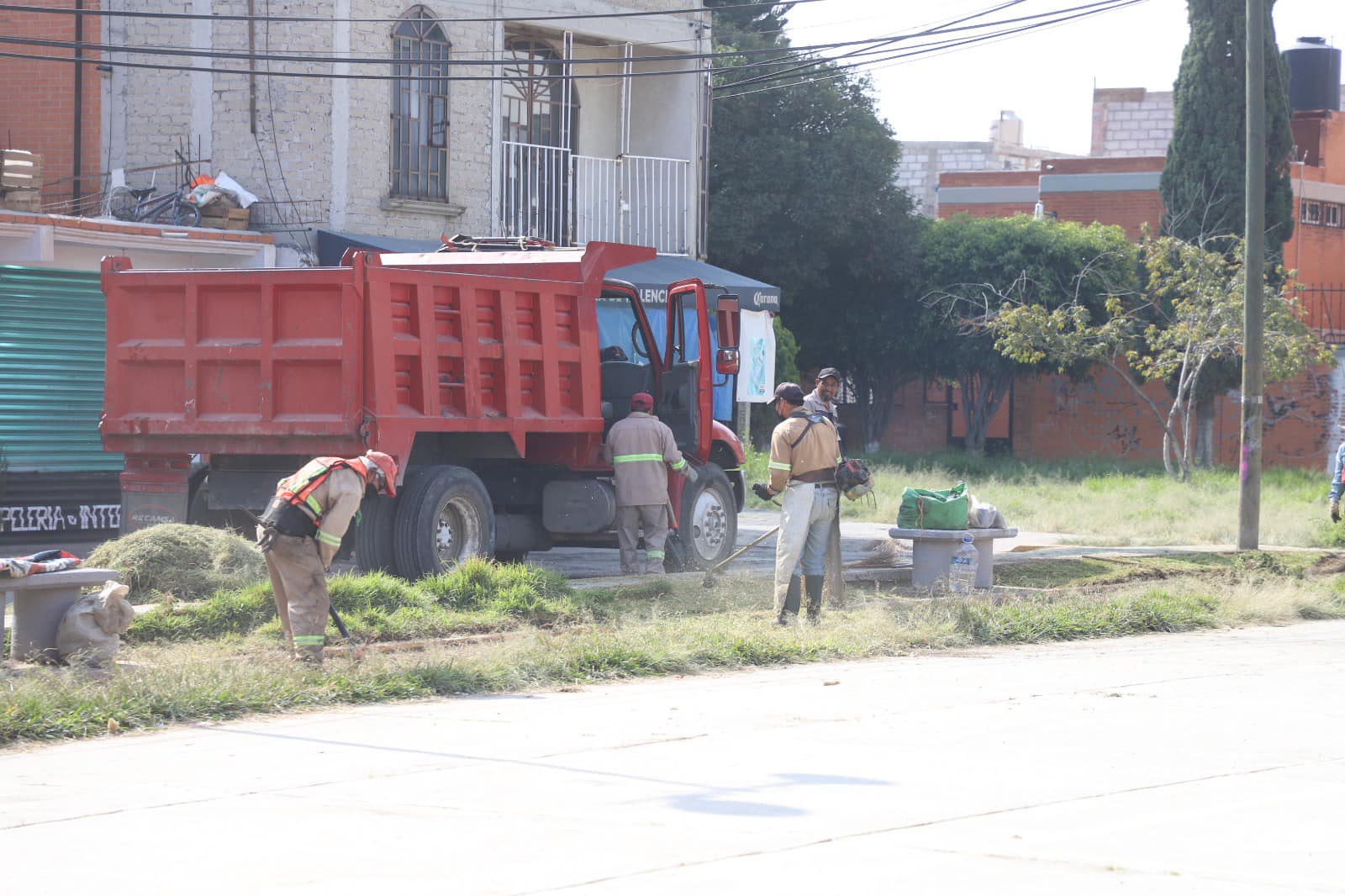 1696103357 204 Continuamos trabajando para mejorar los parques y areas verde de