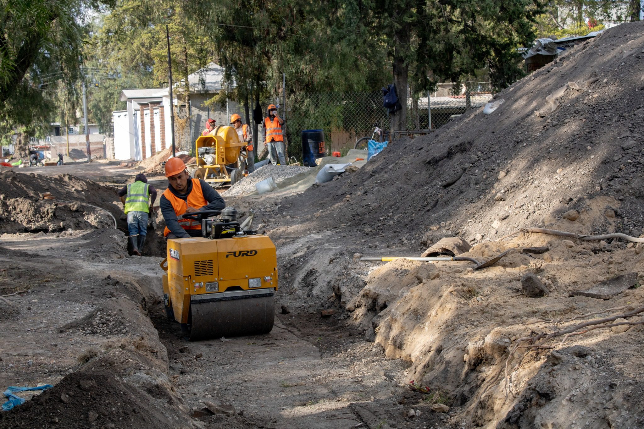 1696111877 537 El Ayuntamiento Municipal sigue trabajando en el Colector Sanitario en