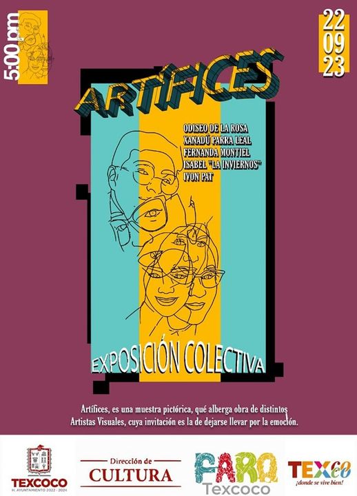 Acude a la exposicion pictorica Artifices que estara disponible en